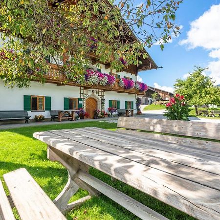 Biobauernhof Stegerbauer Appartement Maria Alm am Steinernen Meer Buitenkant foto