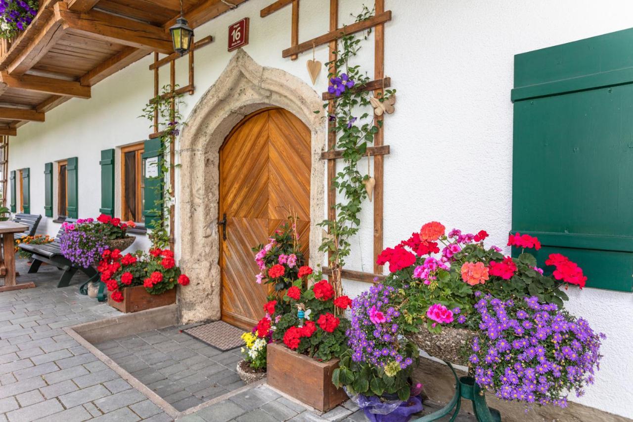 Biobauernhof Stegerbauer Appartement Maria Alm am Steinernen Meer Buitenkant foto