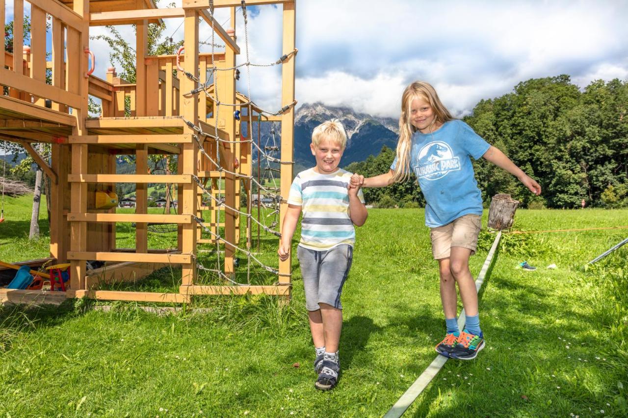 Biobauernhof Stegerbauer Appartement Maria Alm am Steinernen Meer Buitenkant foto