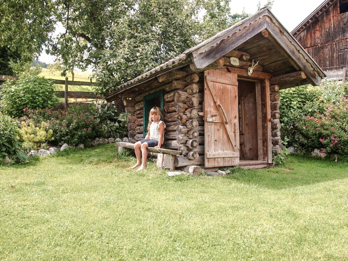 Biobauernhof Stegerbauer Appartement Maria Alm am Steinernen Meer Buitenkant foto