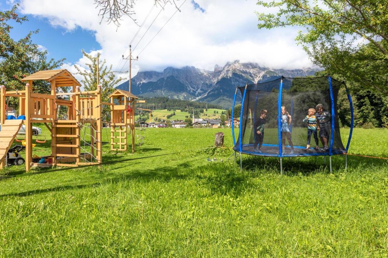 Biobauernhof Stegerbauer Appartement Maria Alm am Steinernen Meer Buitenkant foto