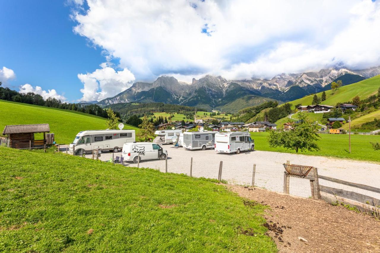 Biobauernhof Stegerbauer Appartement Maria Alm am Steinernen Meer Buitenkant foto